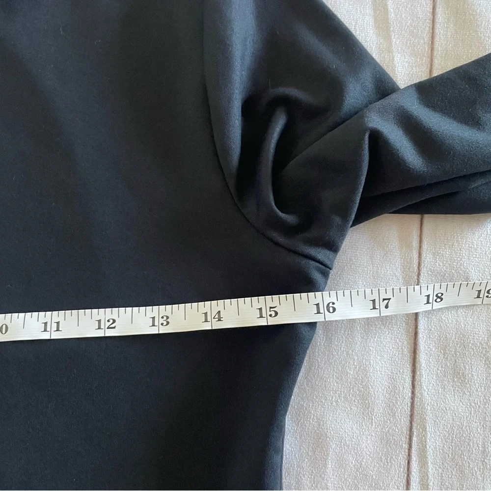Abercrombie & Fitch Soft Collection Long Sleeve Bodysuit Womens M Black Cutout - Picture 12 of 15